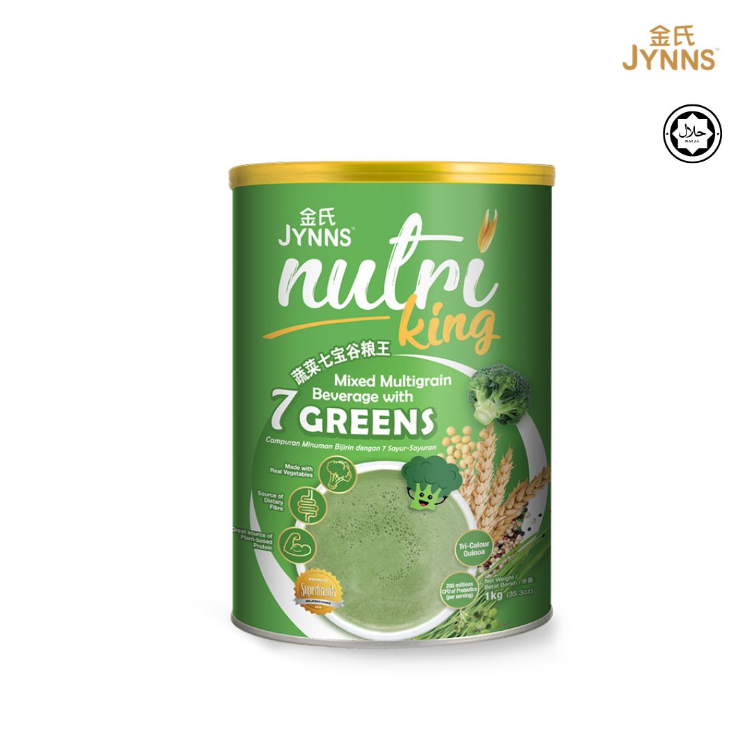 JYNNS Nutri King Mixed 7 Greens Multigrain Beverage 1kg