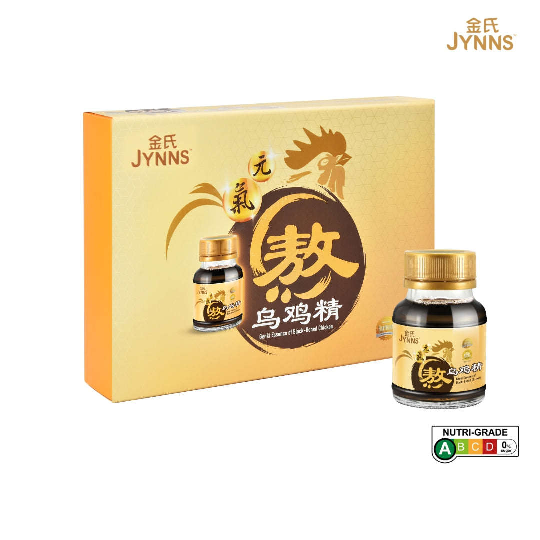 EC02 JYNNS Genki Essence of Black-Boned Chicken 70mlx6 金氏元气熬 – 乌鸡精