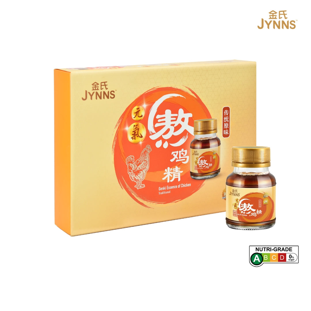 EC01 JYNNS Genki Traditional Essence of Chicken 金氏元气熬鸡精 – 传统原味 6 x 70ml