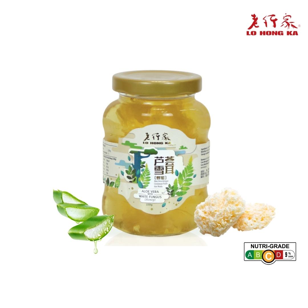 Lo Hong Ka Aloe Vera with White Fungus 220g
