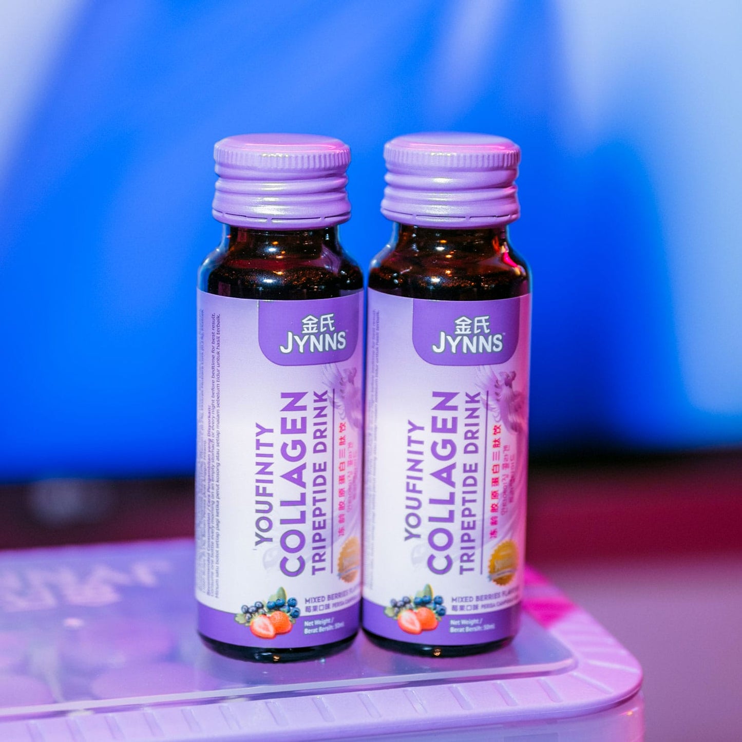 CL01 JYNNS Youfinity Collagen Tripeptides Drink 金氏冻龄胶原蛋白三肽饮 50ml x 10 bottle