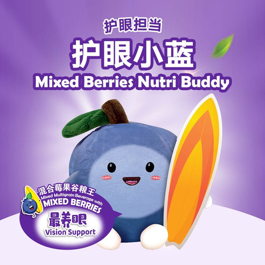 JYNNS Nutri King Multigrain Buddies - Mixed Berries 金氏谷粮王 - 混合莓果公仔