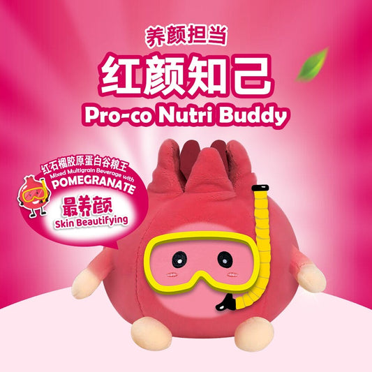 JYNNS Nutri King Multigrain Buddies - Pomegranate 金氏谷粮王 - 红石榴公仔