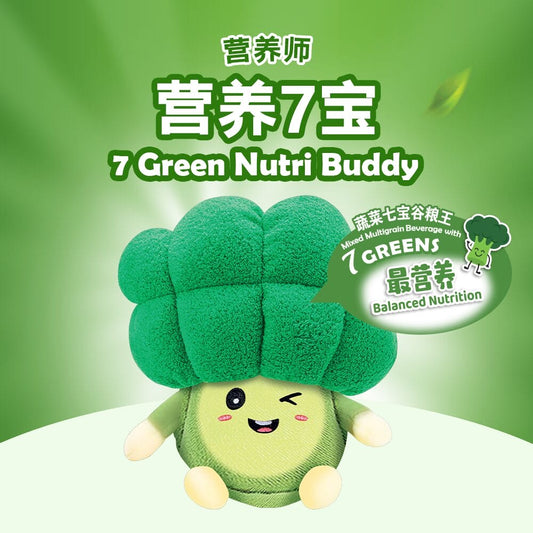 JYNNS Nutri King Multigrain Buddies - 7 Greens 金氏谷粮王 - 7宝蔬菜公仔