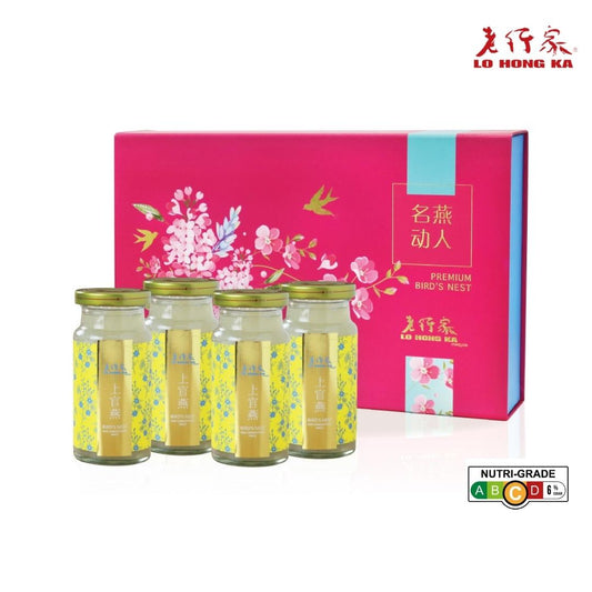 Lo Hong Ka Bird’s Nest Gift Box 150gx4 Bottles