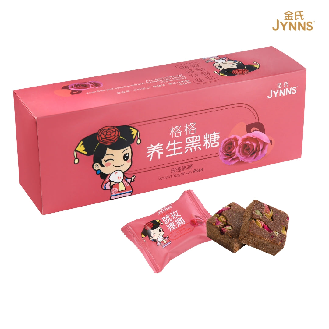 JYNNS 玫瑰红糖 7包/盒