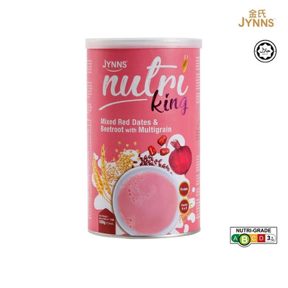 JYNNS Nutri King Mixed Red Dates & Beetroot Multigrain Beverage 500g