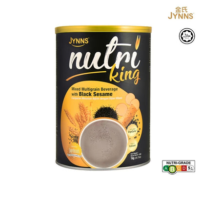 (BUNDLE DEAL) JYNNS Nutri King Mixed Black Sesame Multigrain Beverage 1kg