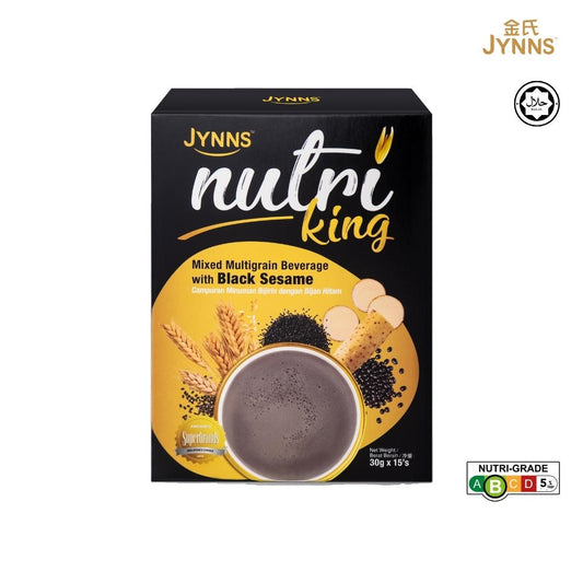 JYNNS Nutri King Mixed Black Sesame Multigrain Beverage Box 30gx15pcs