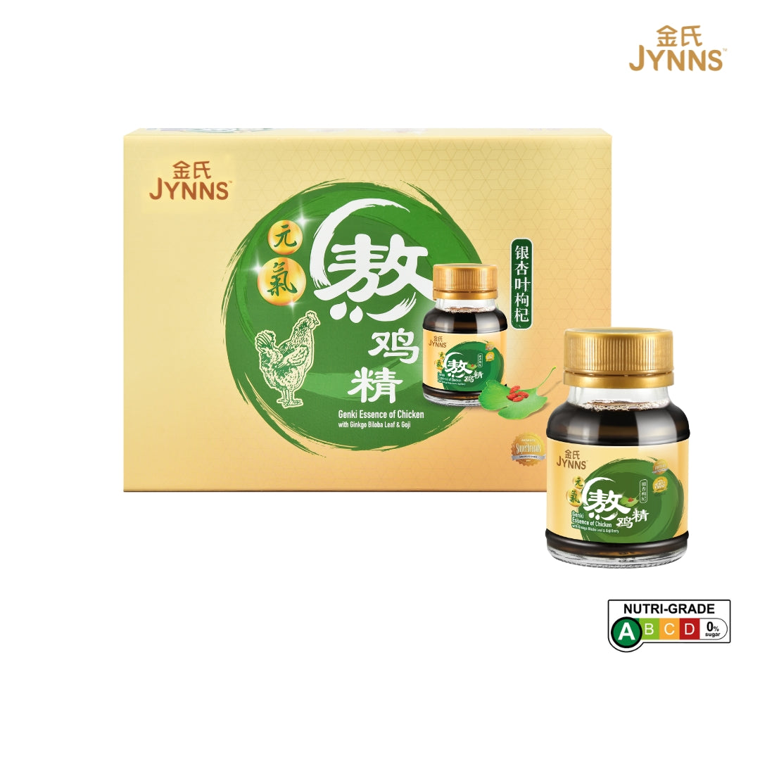 JYNNS金氏元气银杏叶枸杞鸡精 70mlx6
