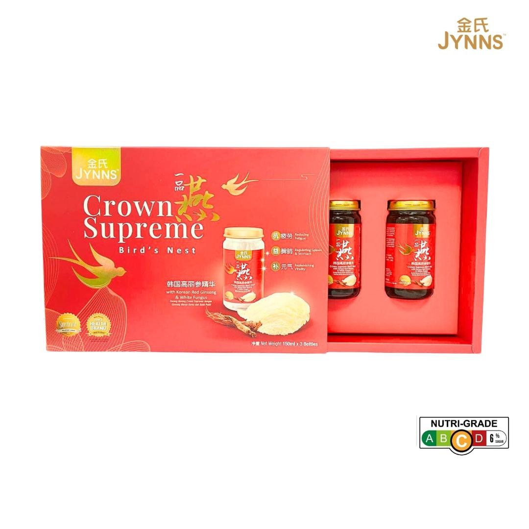 JYNNS 金氏一品燕高丽人参银耳燕窝 150mlx3瓶