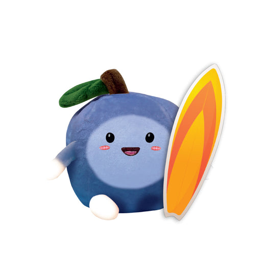 (NOT FOR SALE) JYNNS Nutri Buddies Plush Toy - Berry