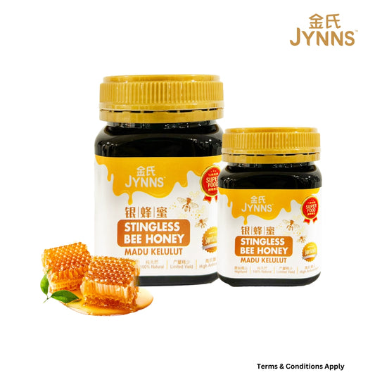 (18% OFF) JYNNS Stingless Bee Honey 250g/ 500g Bottle