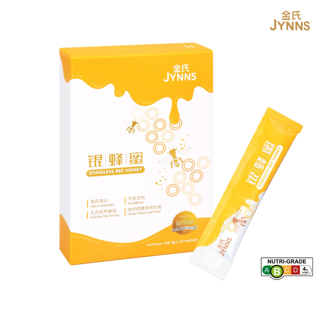 (BUY 4 FREE 1) JYNNS Stingless Bee Honey 15 stick/Box