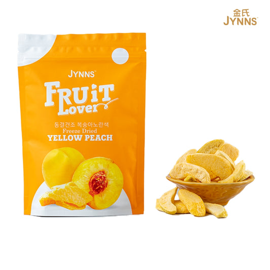 JYNNS Fruit Lover Freeze Dried Yellow Peach 30g